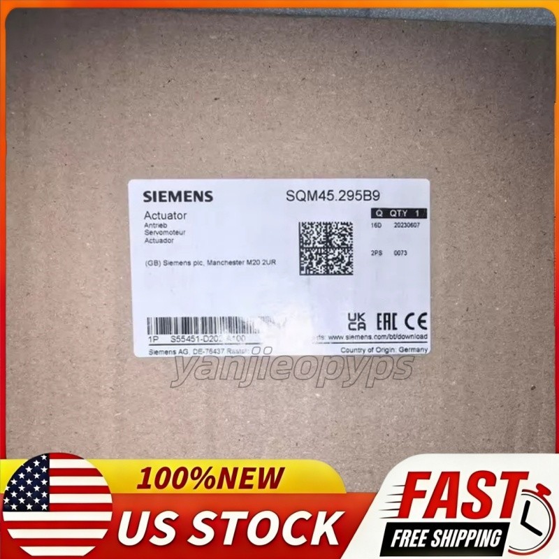 Unopened NEW Siemens SQM45.295B9 Motor Actuator SQM45295B9 US STOCK Urgent Ship