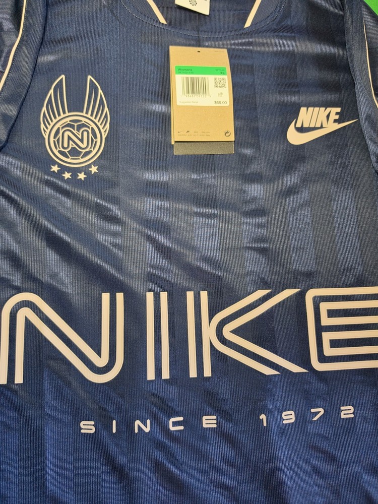 Nike Sportswear Women's Long Sleeves Navy Blue Jersey Size XL NEW!