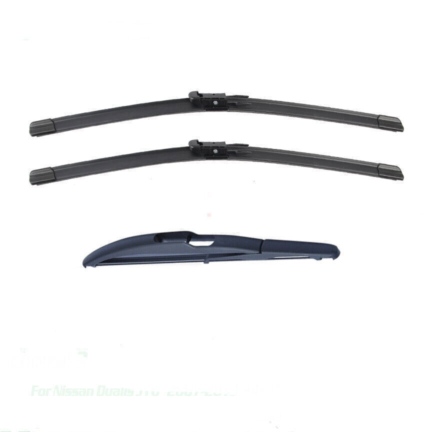 Front and Rear Windshield Wiper Blade for Smart Fortwo W451 2007-2014 Windscreen