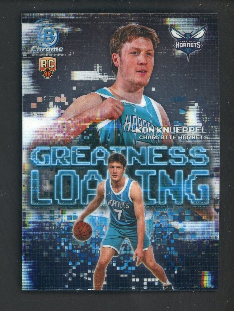2025-26 Bowman Chrome Greatness Loading Kon Knueppel Hornets RC RookiePROBSTEIN is actively accepting consignments !!