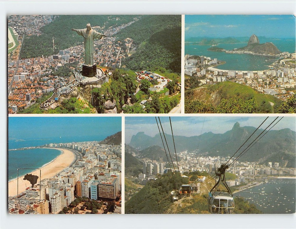 Postcard Scenes & Views Rio de Janeiro Brazil