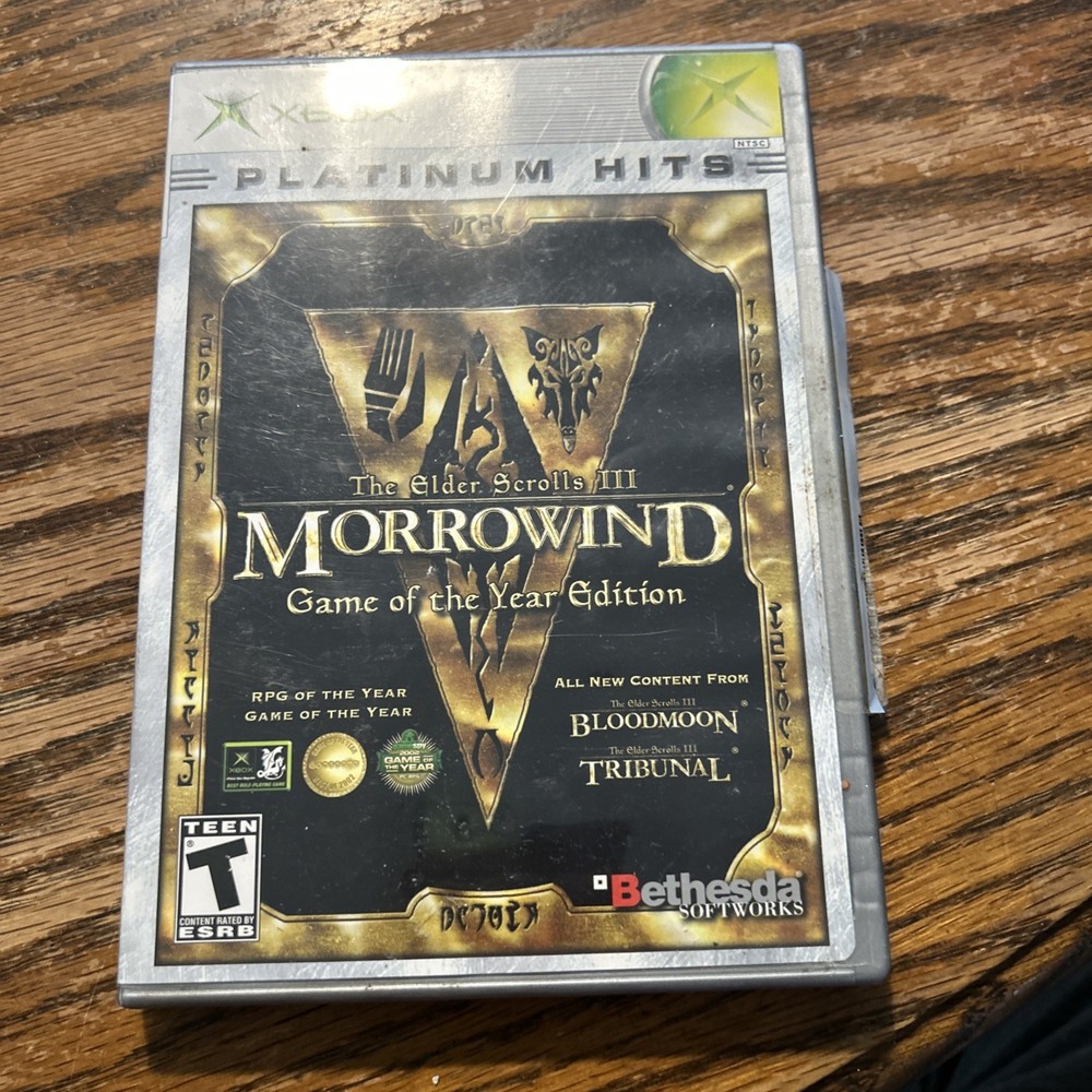 The Elder Scrolls III: Morrowind (Game of the Year Edition), Xbox Video Games