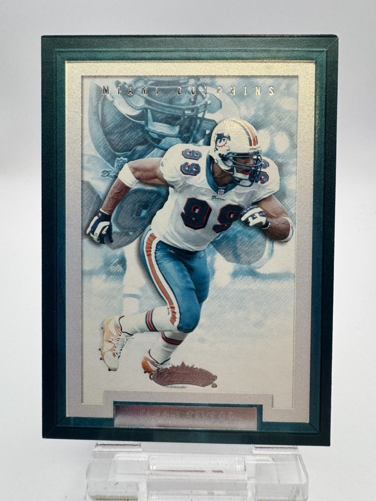 2002 Fleer Showcase #30 Jason Taylor HOF Miami Dolphins