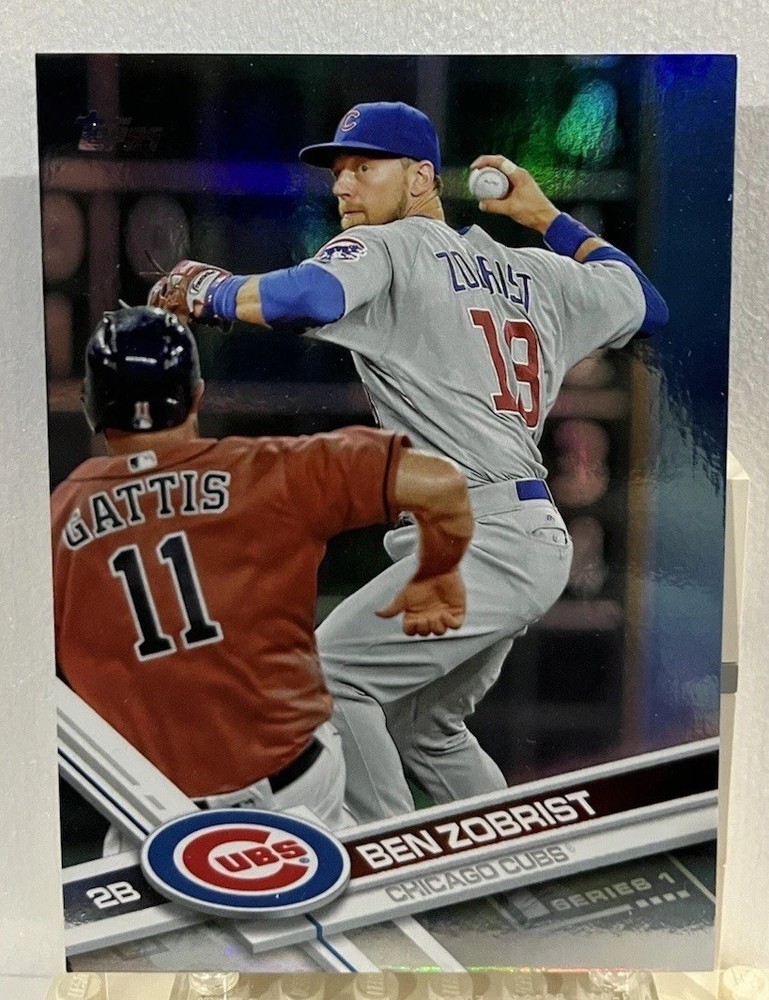 2017 Topps Refractor #238 Ben Zobrist - Chicago Cubs