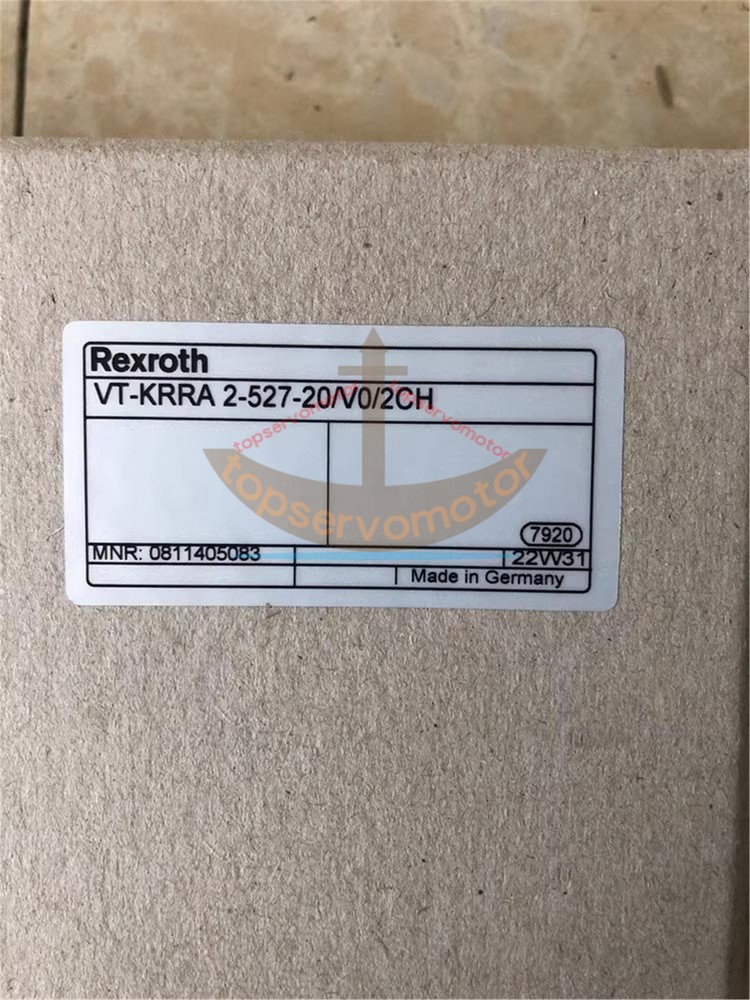rexroth amplifier VT-KRRA2-527-20/V0/2CH 0811405083