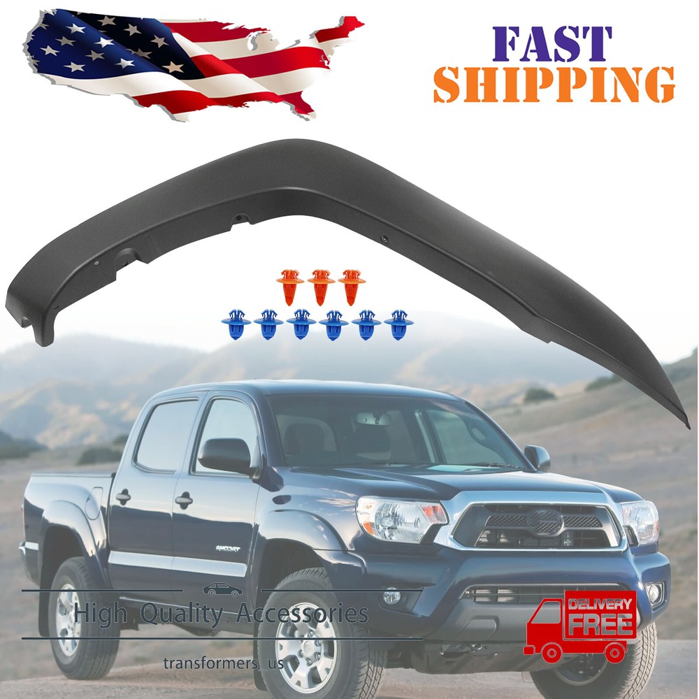 Fit Toyota Tacoma 05-15 Front Right Passenger Side RH Fender Wheel Molding Trim