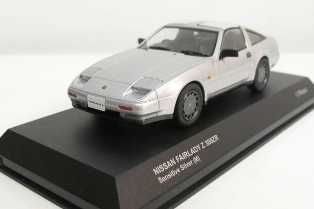 KYOSHO 1/43 Nissan Fairlady Z 300ZR HZ31 Coupe 2 Door 1984 Silver Model Car New