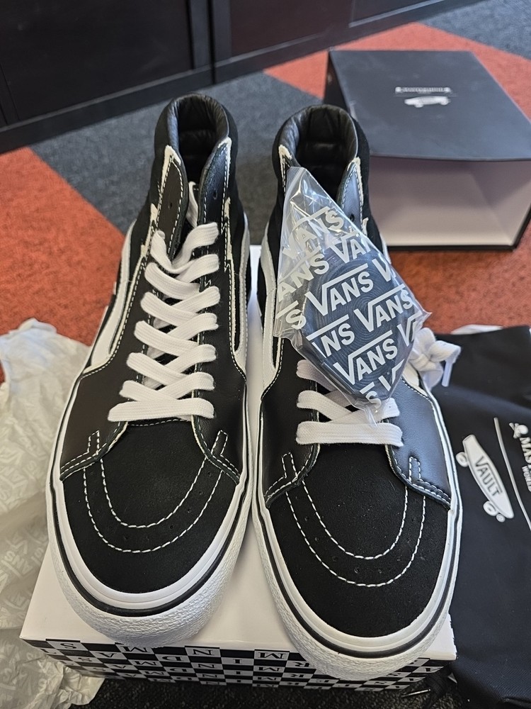 Vans Sk8-Hi Bolt Mastermind Japan Black Mens Trainers VN0007PSBLK1