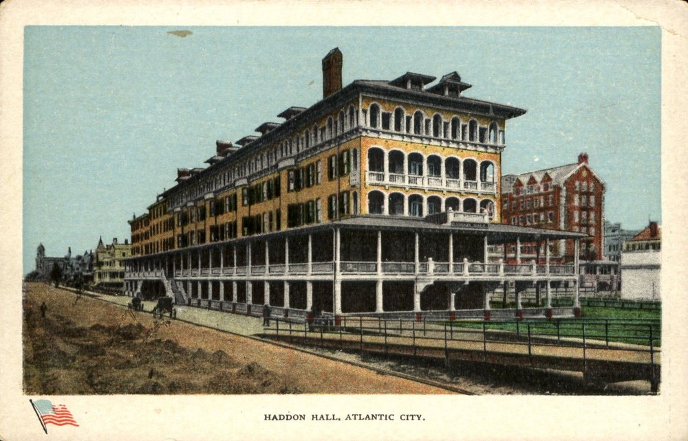 Haddon Hall Atlantic City New Jersey NJ Ullman Publ ~ c1910