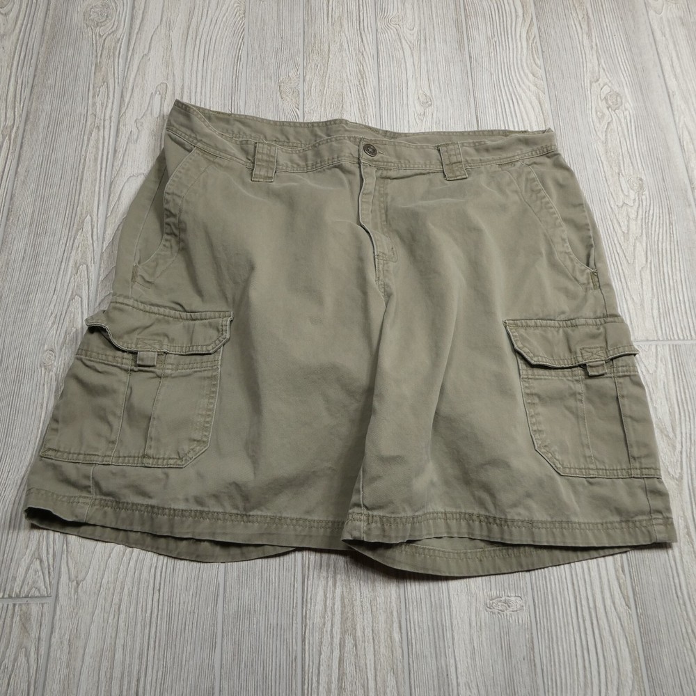 Columbia Sportswear Shorts Mens Size 40 Khaki Cargo Hiking Fishing Cargo Pockets