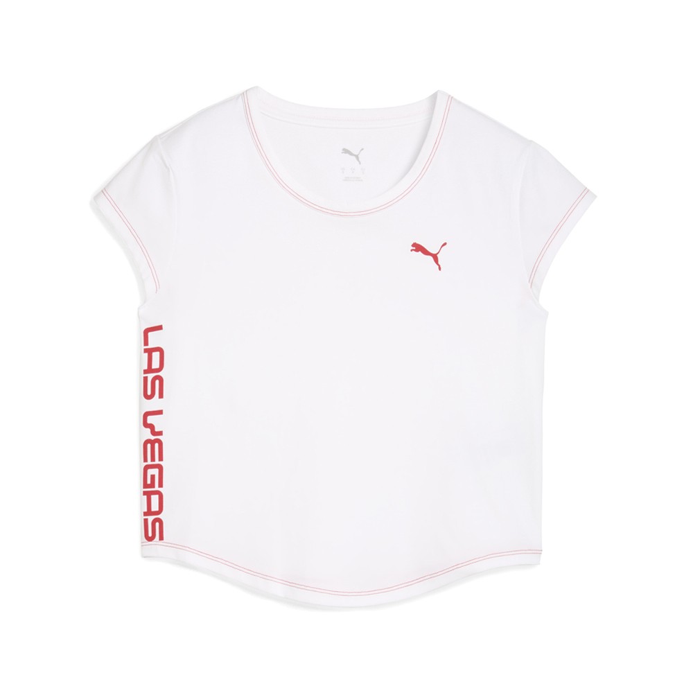 PUMA Future..Archive Las Vegas Crew Neck Short Sleeve T-Shirt Womens Size L  Cas