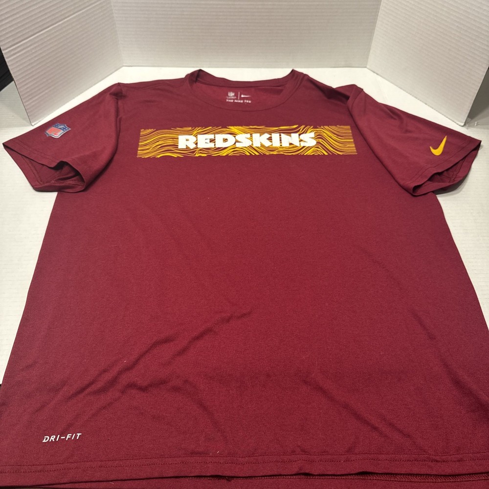 Washington Redskins Nike Burgundy Sideline Seismic Legend Performance T-shirt