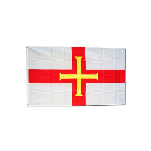 3x5 Guernsey Bailiwick British Island Flag Pennant Banner