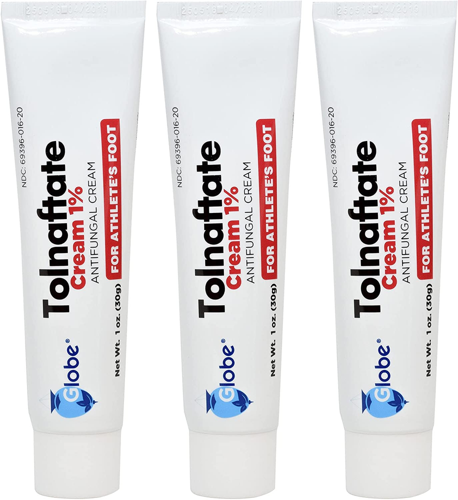 Globe Tolnaftate 1% Antifungal Treatment 1 Oz Clinically Proven Effective on M