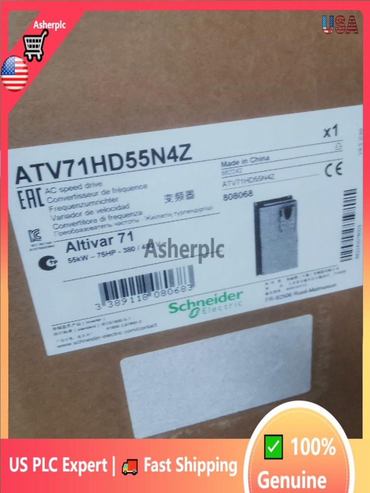 New original inverter ATV71HD55N4Z Fast shipping Free shipping