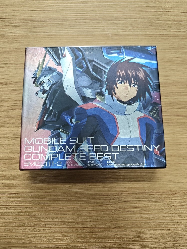 gundam seed destiny complete best cd dvd smcl 111-2 japan