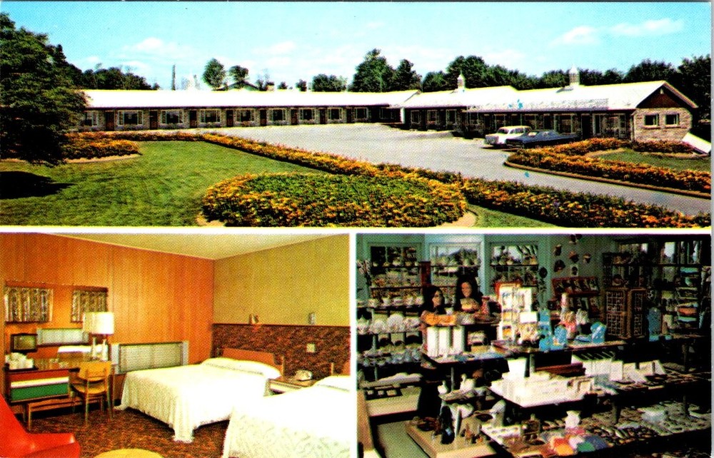 White House Lodge Motor Hotel, SAINT JOHN, New Brunswick, Canada Postcard
