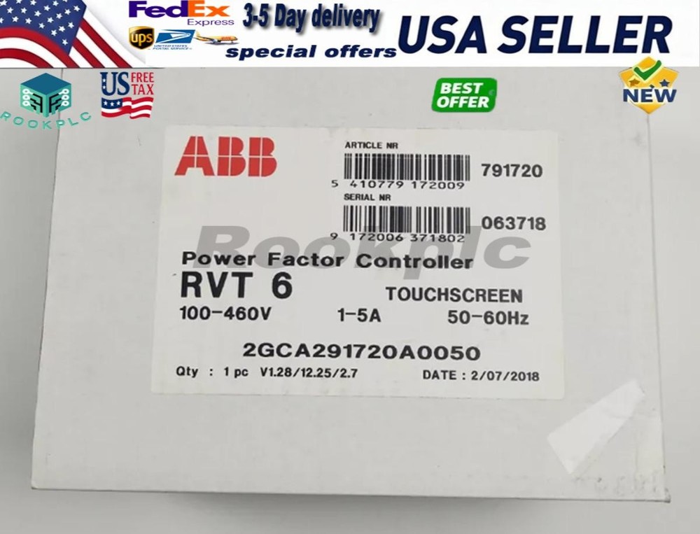 New ABB Controller RVT-6 RVT6 RVT 6 US Free TAX