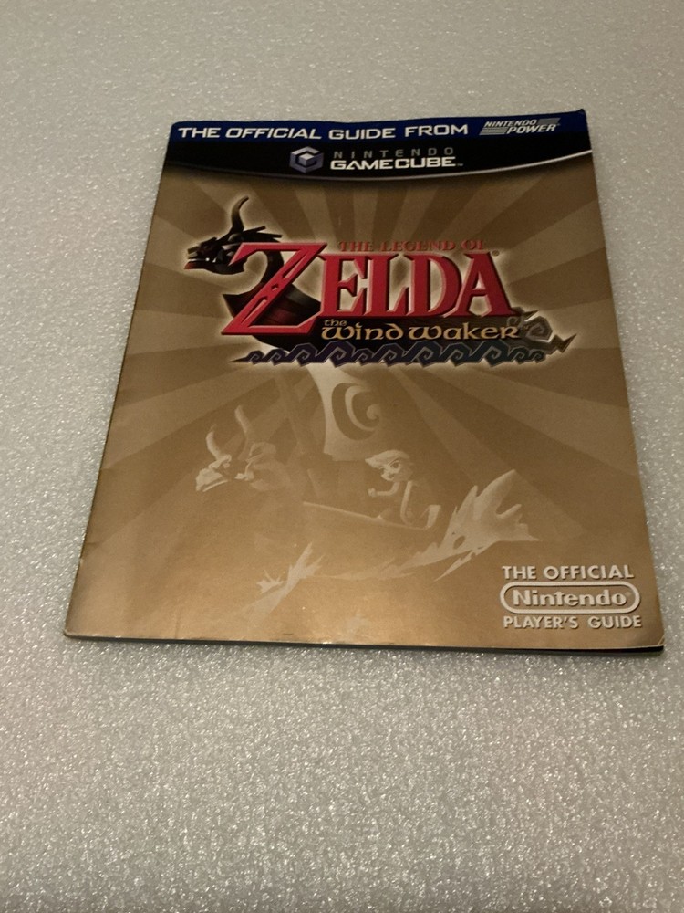 Legend of Zelda Wind Waker Player's Guide Nintendo Power GameCube SHIPS FAST