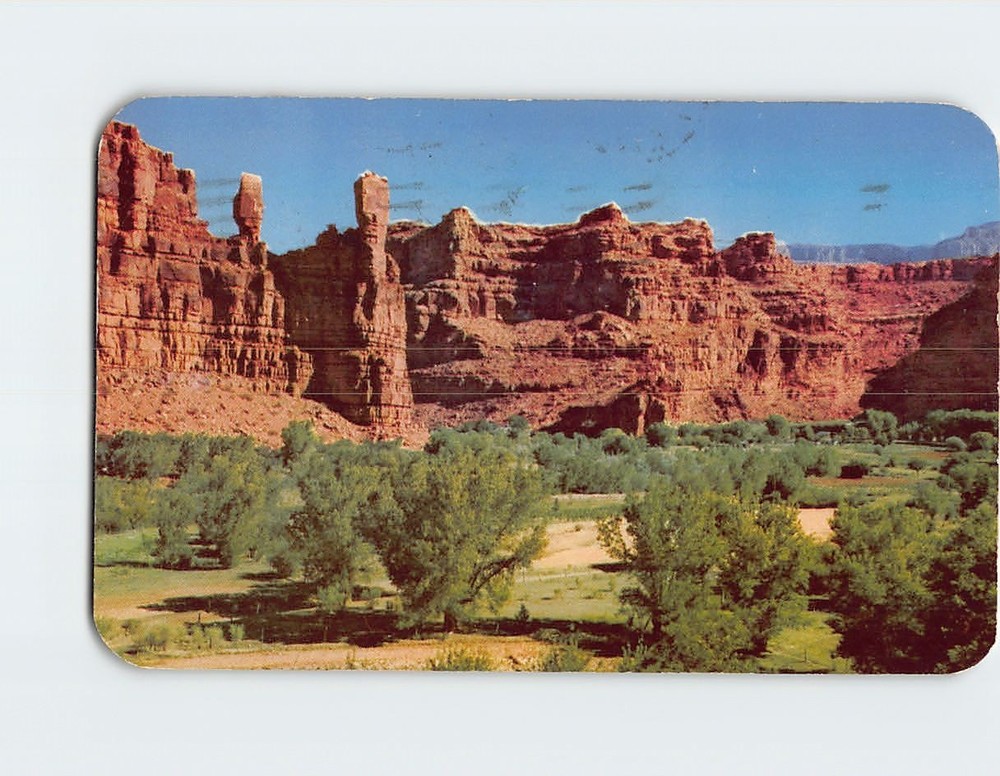 Postcard Supailand Supai Arizona USA