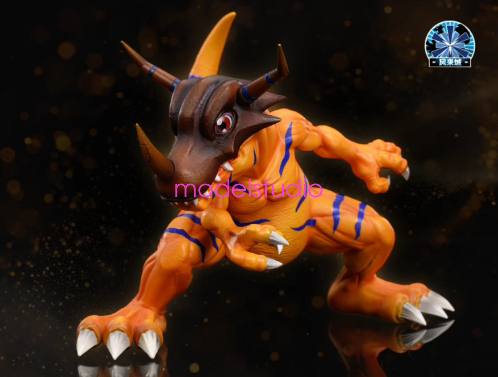 PF Studio Digimon Greymon Resin Statue Pre-order 11x11x13cm Painted New