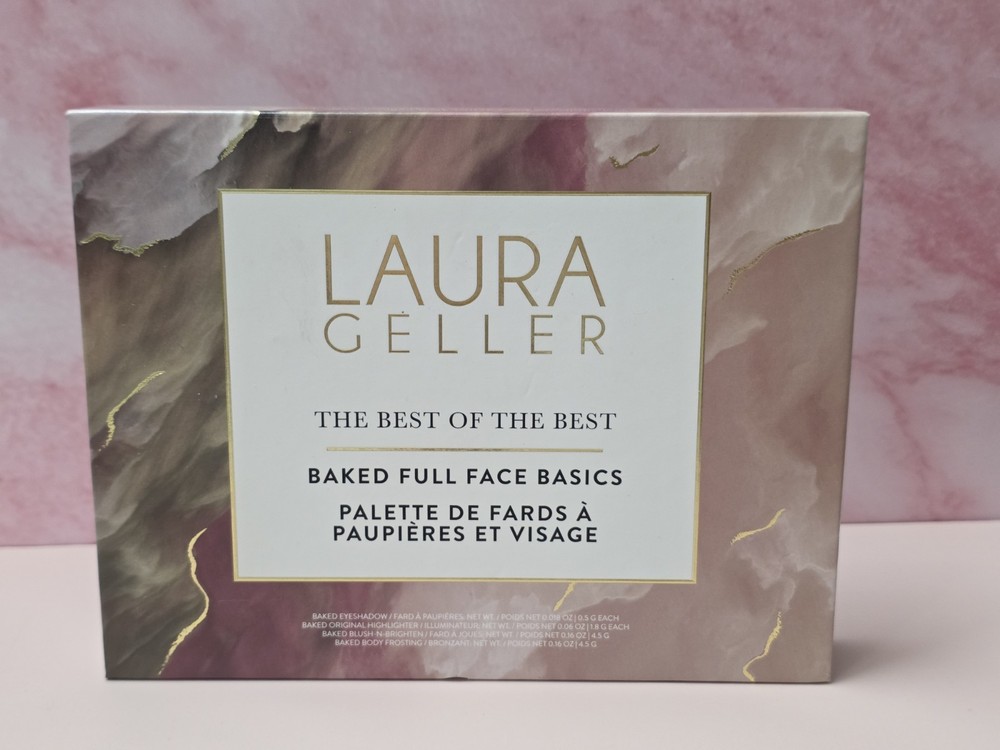 Laura Geller Baked Powder Palette Blush, Eyeshadow, Highlighter, Bronzer
