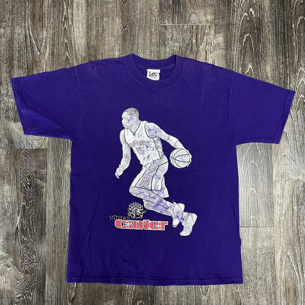 Vintage Toronto Raptors Shirt Mens Large NBA Basketball Vince Carter 2000s