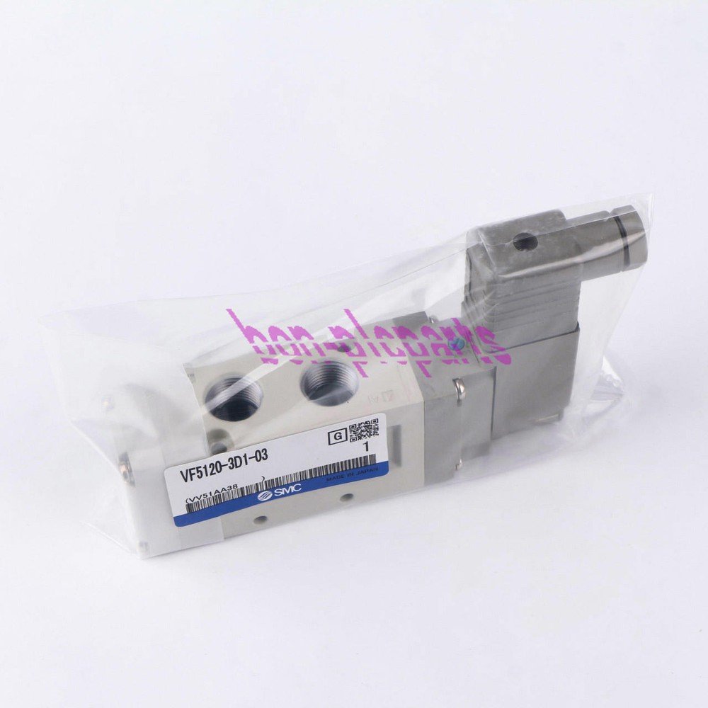 1PCS SMC 5/2 Pneumatic Solenoid Valve VF5120-3D1-03 VF51203D103 NEW