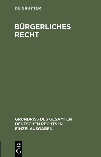 Bürgerliches Recht (Hardback)