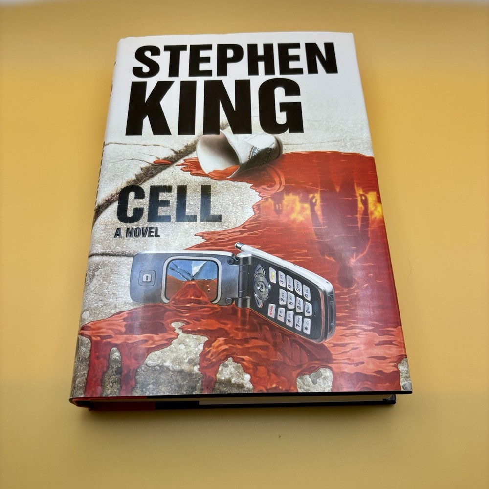 Stephen King Cell: A Novel 2006 (1st Edition Scribner) Hardcover Near Fine Cond.