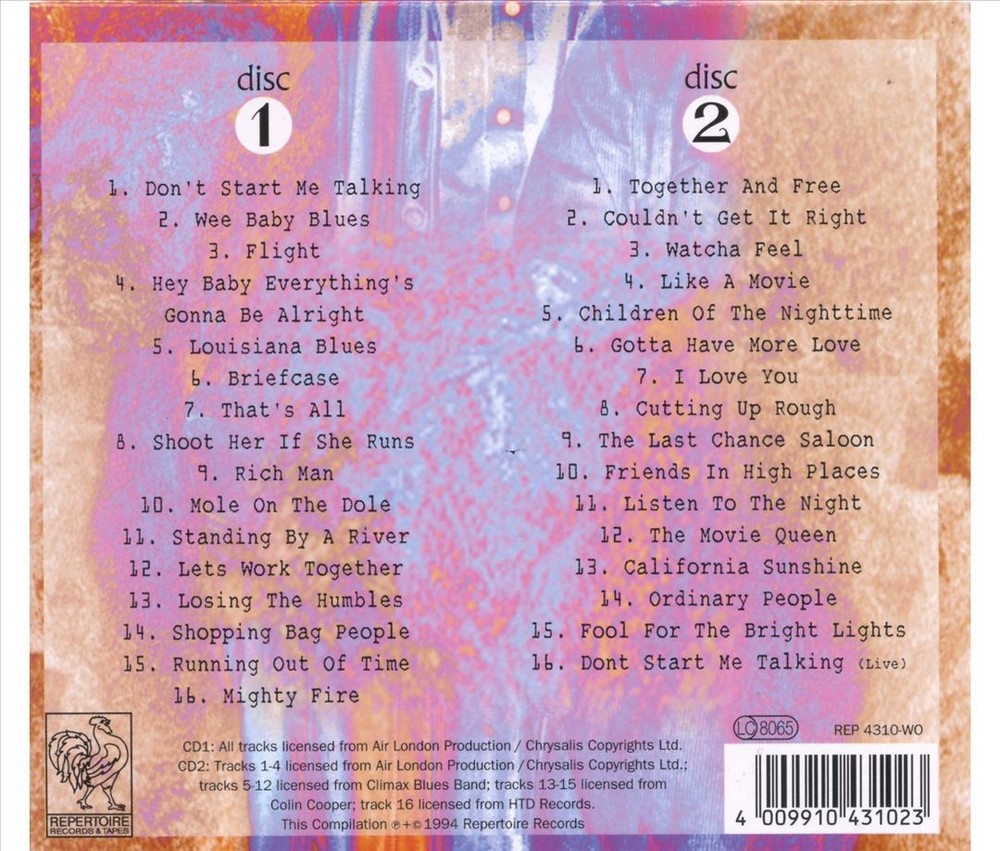 Climax Chicago Blues Band 25 Years 1968-1993 New Cd