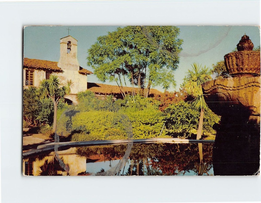 Postcard Old Mission San Juan Capistrano California USA