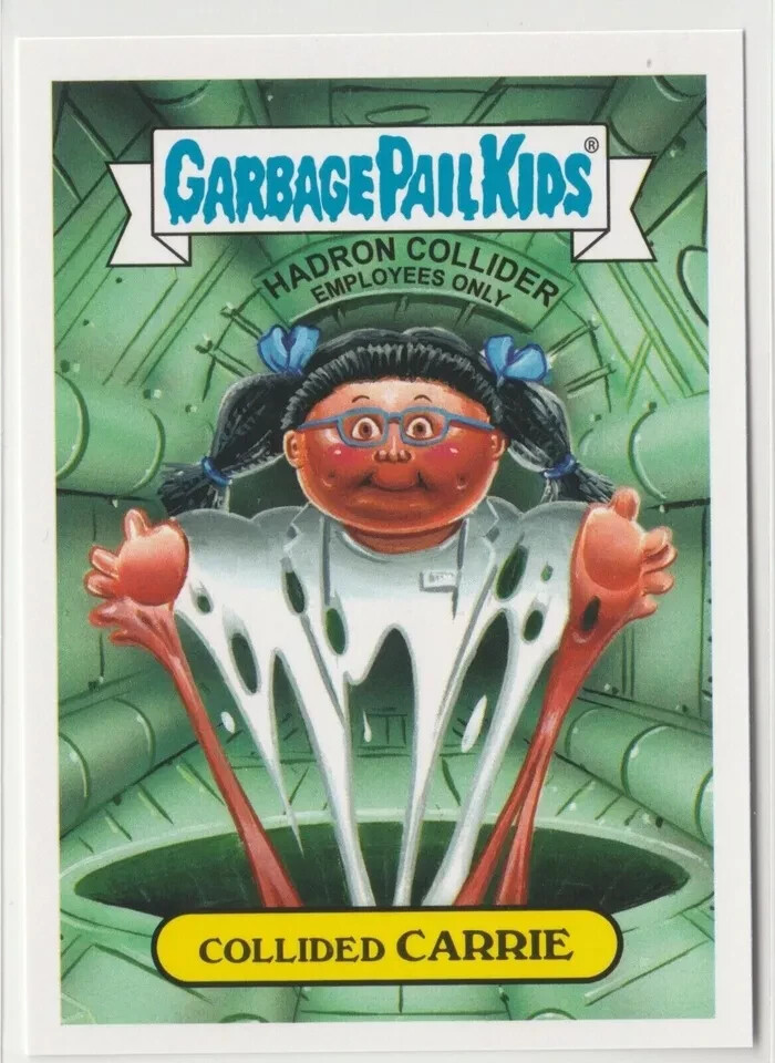 Collided Carrie Garbage Pail Kids GPK 2017 Adam-geddon Series 10b