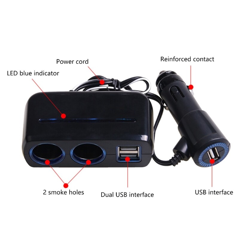 3A Fast Dual USB Car Charger for Quick Phone & Device Charging