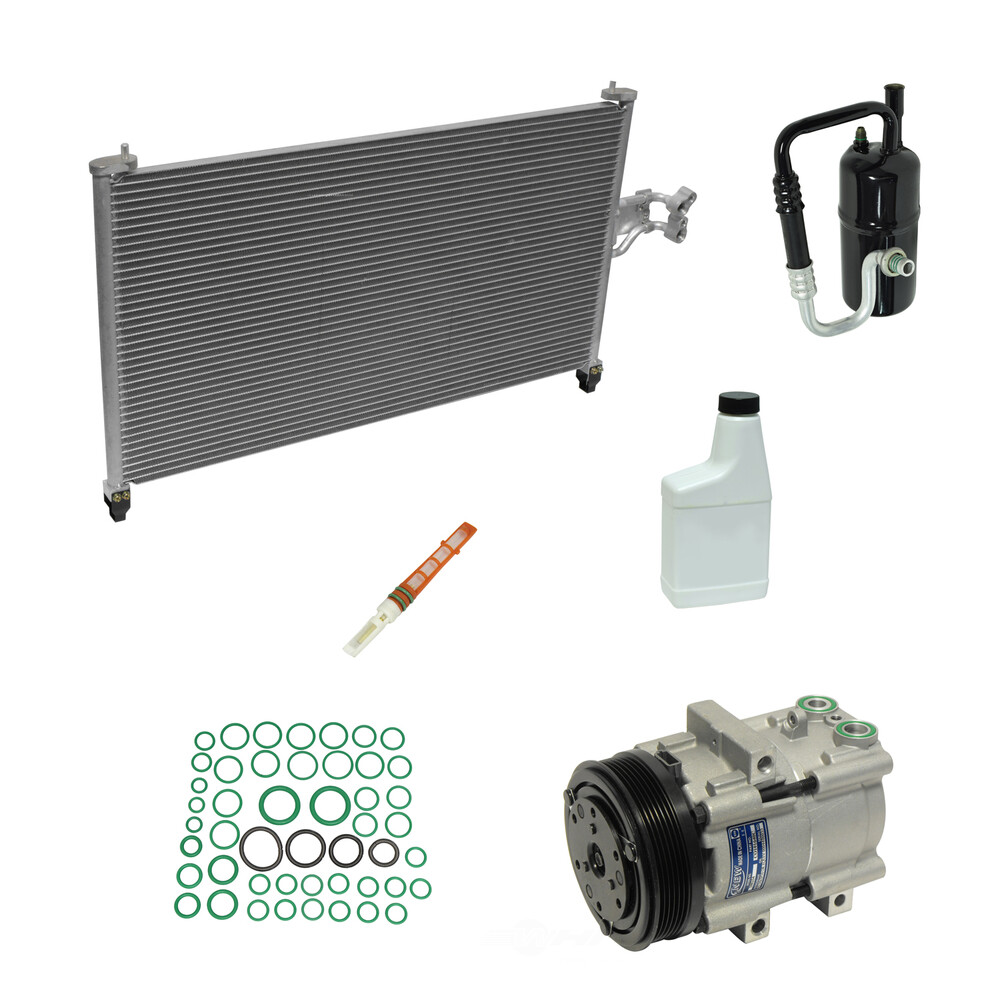 A/C Compressor Kit with Condenser Replacement UAC KT 5601B