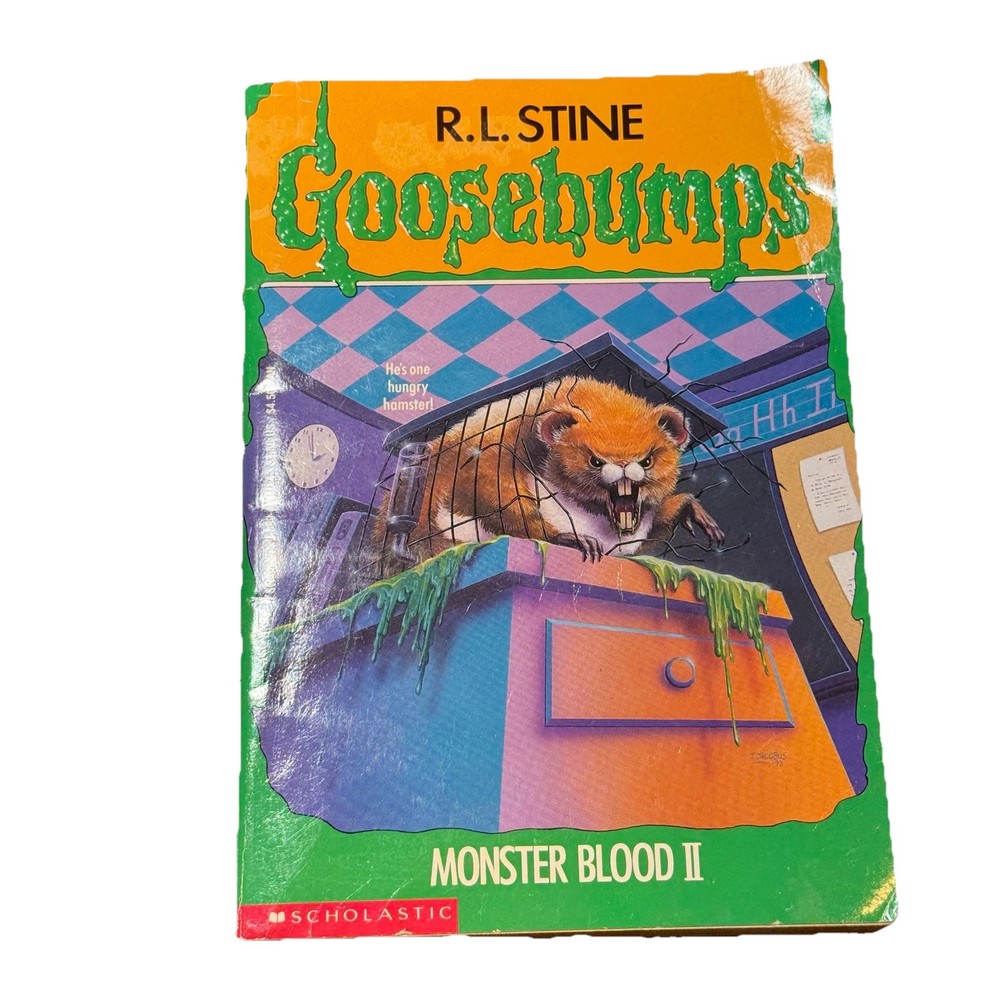 Goosebumps #18 Monster Blood II 2 TRUE 1st Printing First Edition RL Stine 1994