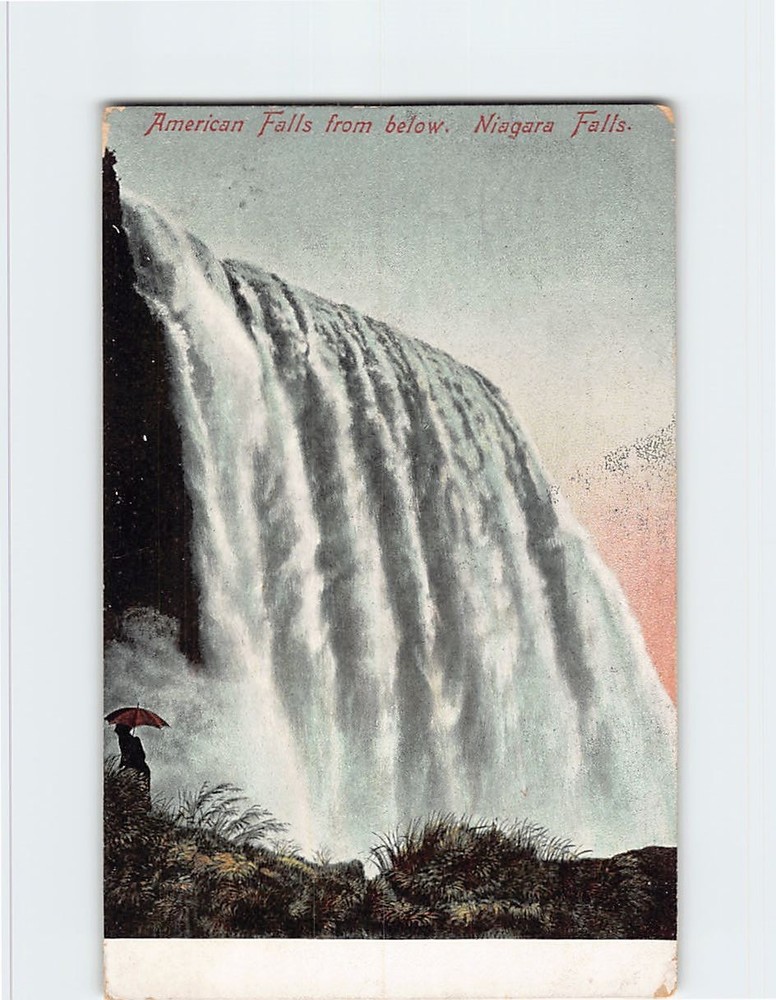 Postcard American Falls Niagara Falls New York USA North America