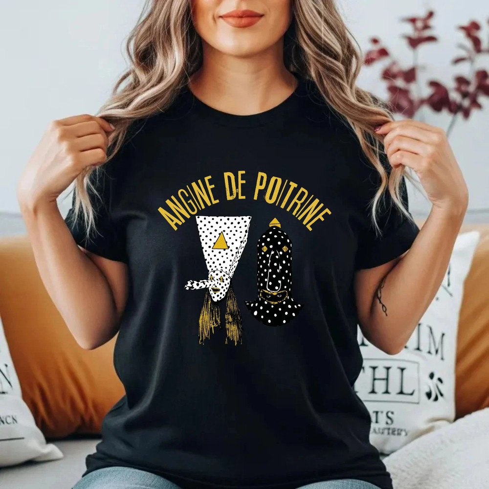 Reprint Angine De Poitrine Music Band Unisex T-Shirt
