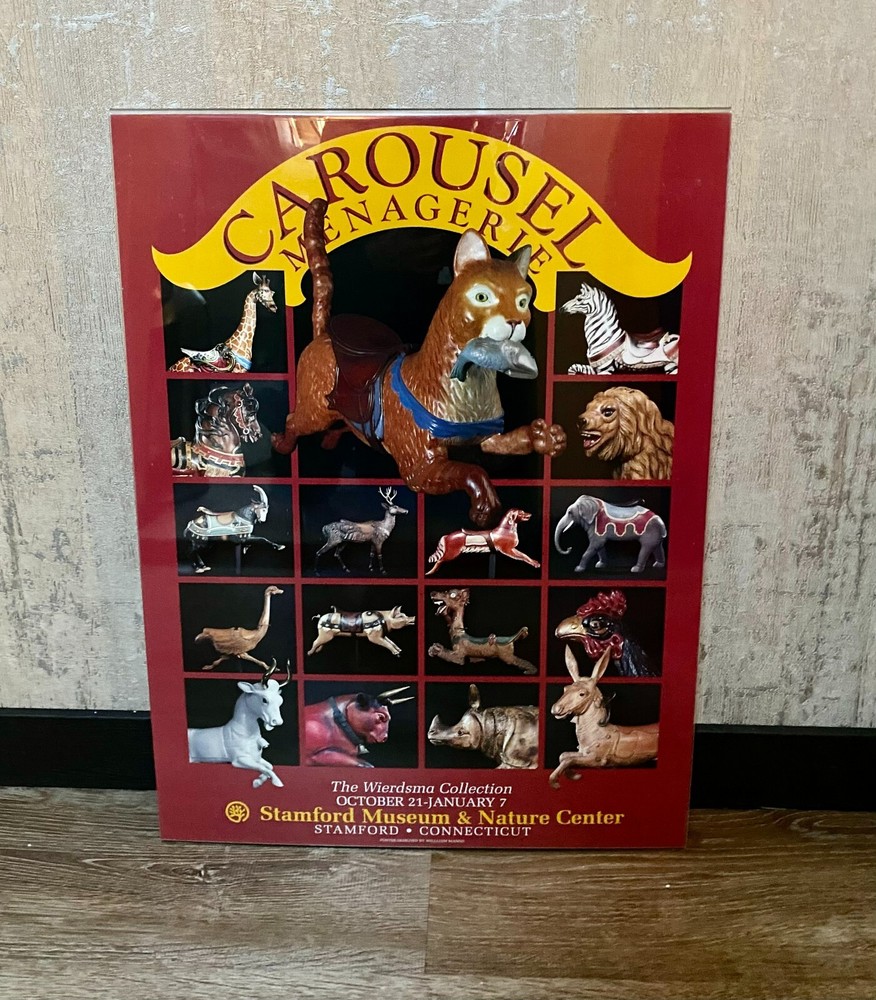 The David Wierdsma Collection Carousel Menagerie Poster  18