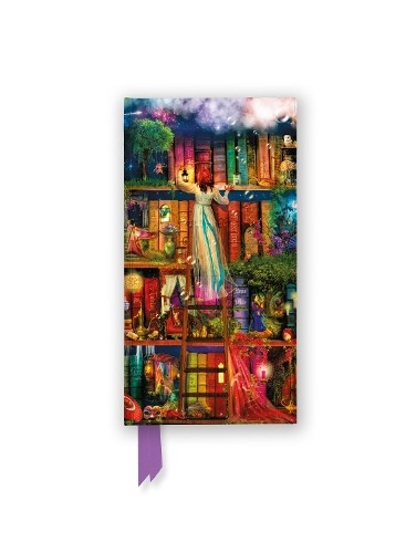 Aimee Stewart: Treasure Hunt Bookshelves (Foiled Slimline Journal)Another great item from Rarewaves USA | Free delivery!