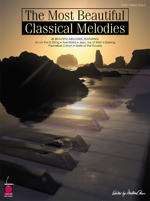 Most Beautiful Classical Melodies for Easy Piano Solo Sheet Music 46 Pieces Book