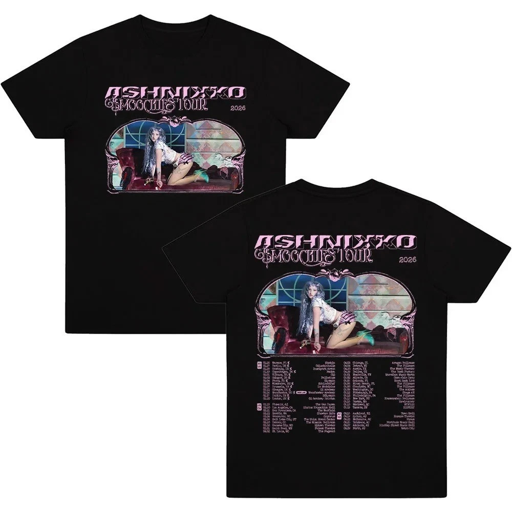 Ashnikko Smoochies Tour 2026 Double Sided Unisex T-Shirt