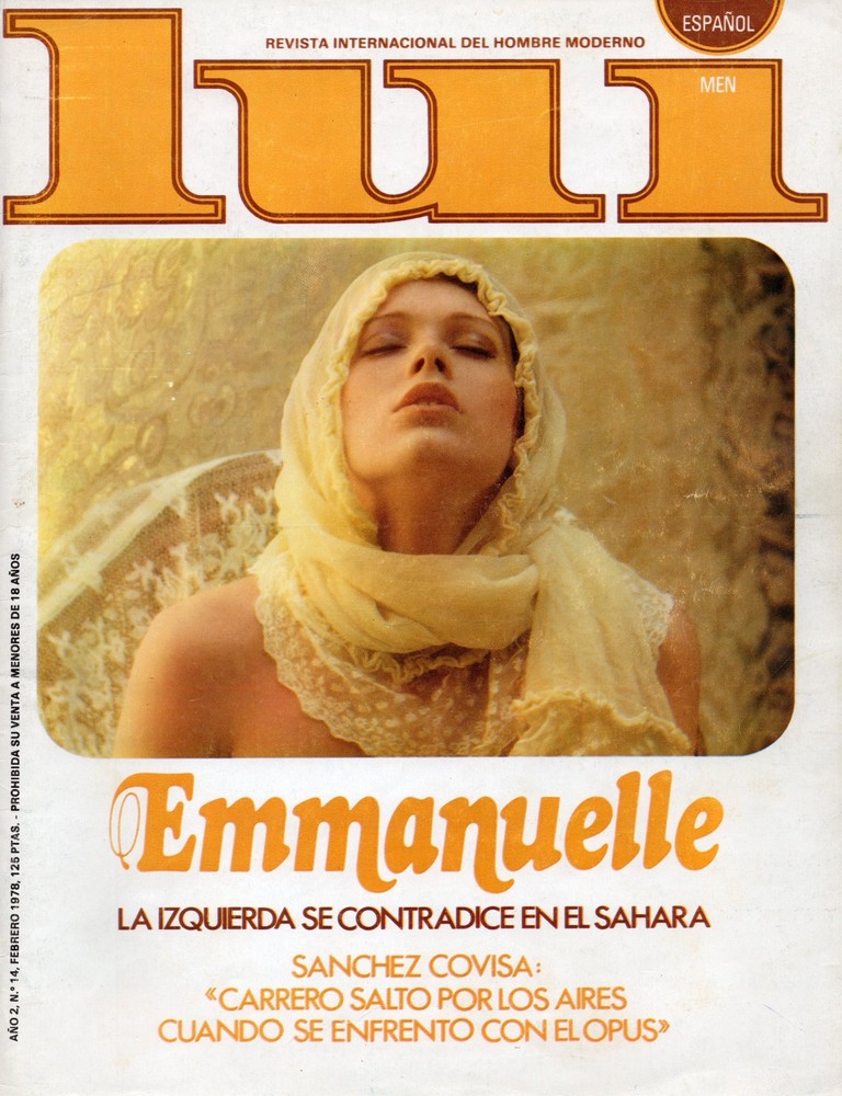 RARE Lui Magazine - SPANISH / SPAIN EDITION [N#14 - FEBRUARY 1978]