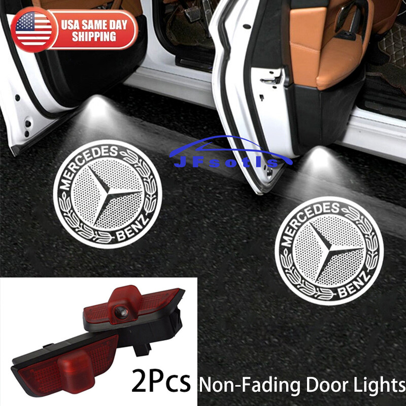 No Fading door Courtesy Projector light For Mercedes-Benz C Class W204 2008-2014