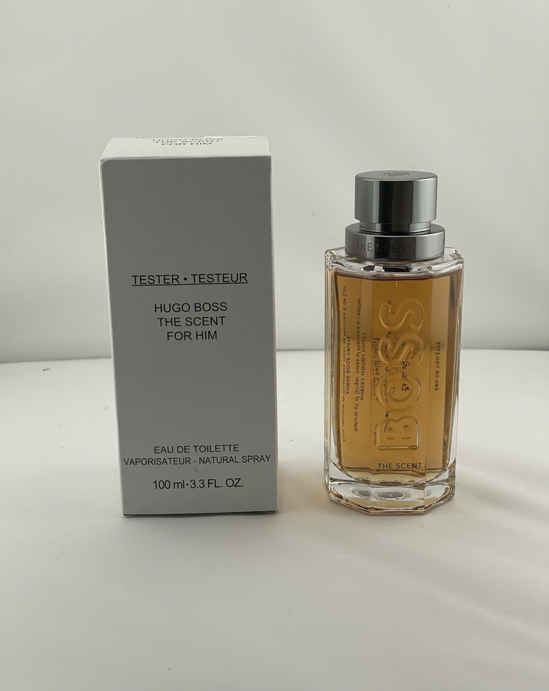 BOSS THE SCENT by Hugo Boss Eau de Toilette Men’s Cologne New Tester 3.3 fl oz