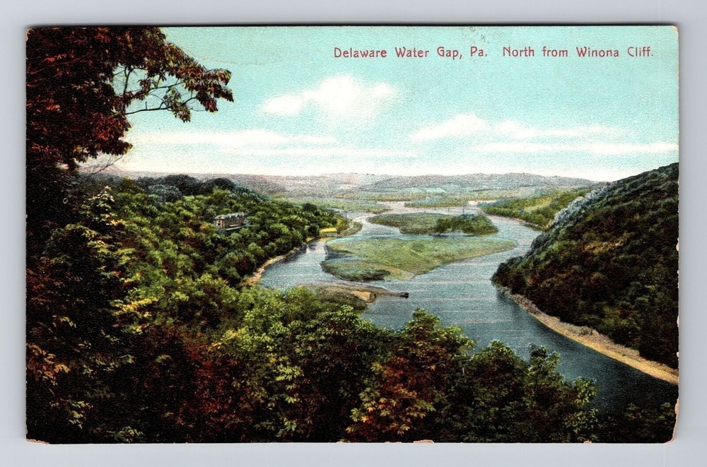 Winona PA-Pennsylvania, Delaware Water Gap, Vintage Postcard