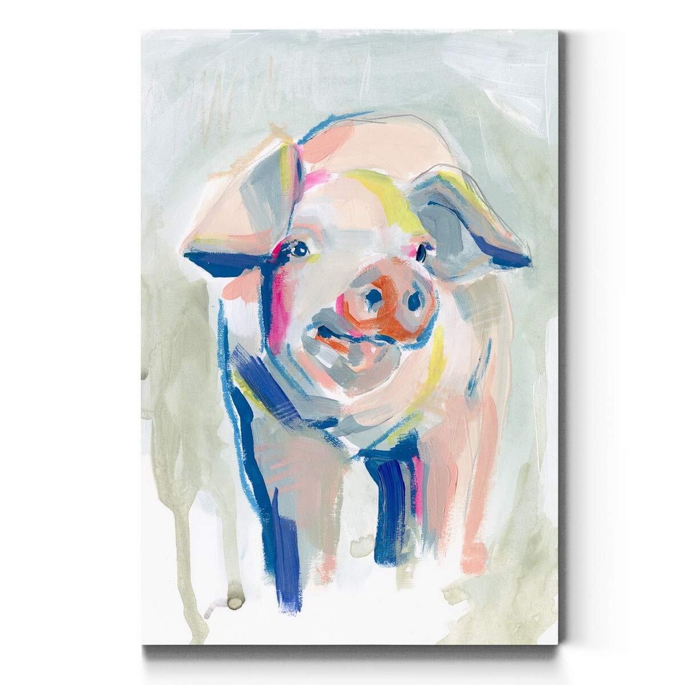 Portrait Style Canvas Wall Art: Animals, Dogs, Birds, Fish, Horses, Elk, Deer...
