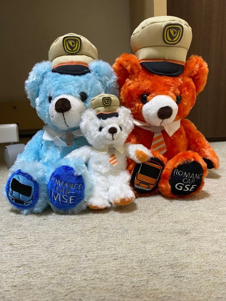 Odakyu Romancecar Bear Plush - Local Bear - Odakyu Romancecar GSE Bear - Odakyu