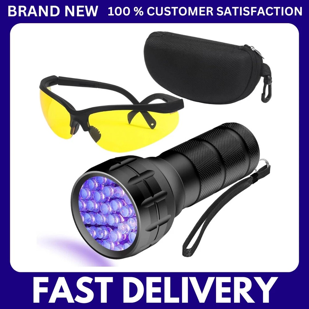 AC Leak Detector Kit with UV Light & Dye – Air Conditioner Leak Detection Tool-image