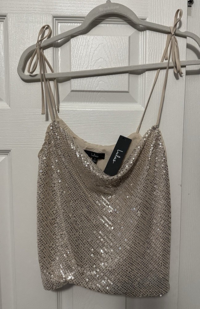 Lulus Size Small Sequin Top
